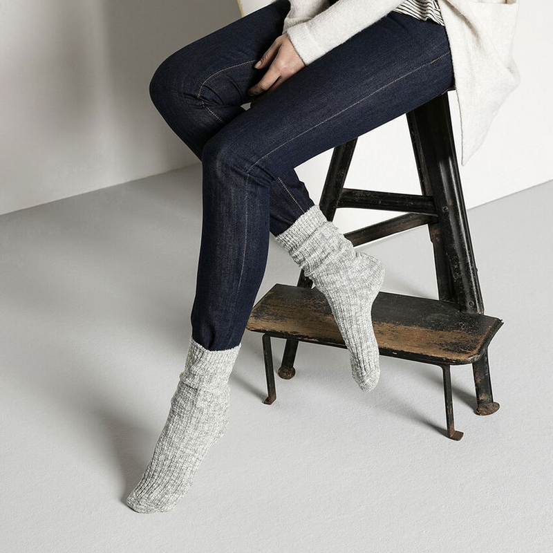 Birkenstock Cotton Slub Crew Sock (Women) Accessories - Socks - Lifestyle - The Heel Shoe Fitters