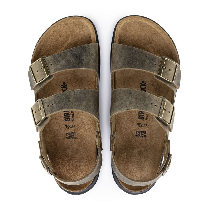 Birkenstock Milano Rugged Backstrap Sandal (Men) Sandal - Backstrap - The Heel Shoe Fitters
