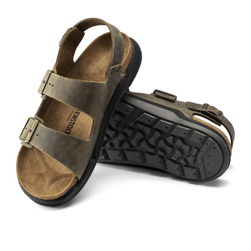 Birkenstock Milano Rugged Backstrap Sandal (Men) Sandal - Backstrap - The Heel Shoe Fitters