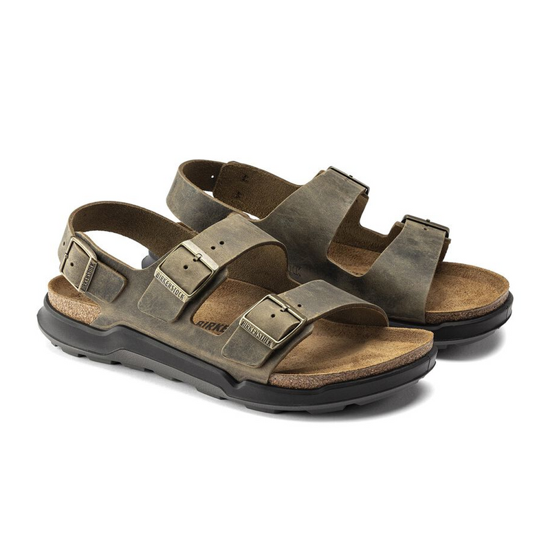 Birkenstock Milano Rugged Backstrap Sandal (Men) Sandal - Backstrap - The Heel Shoe Fitters