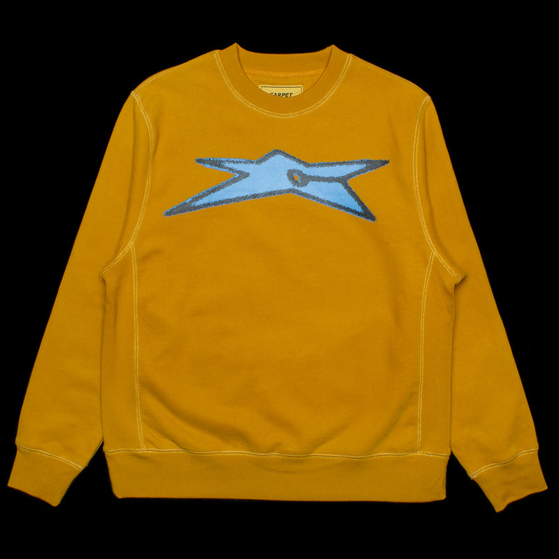 Carpet Company Bizarro Crewneck  Yellow