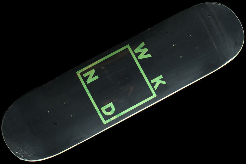 WKND Blacked Out Logo Green Deck 8"