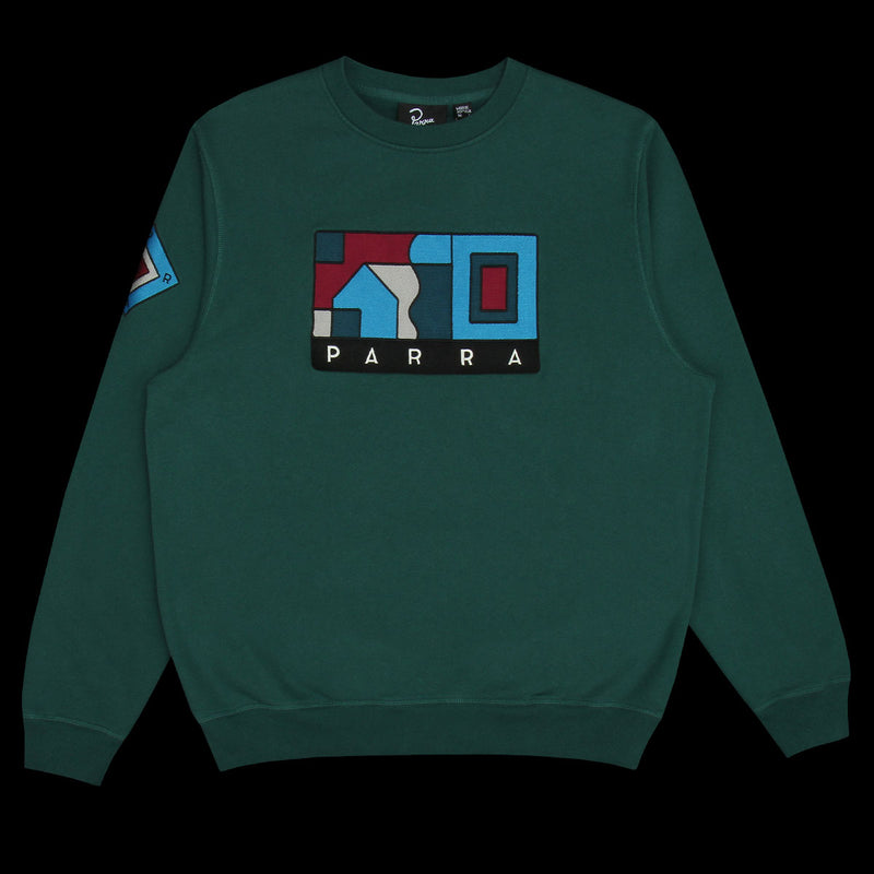 Blockhaus Crew Neck Sweatshirt Pine Green