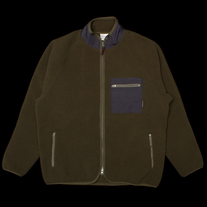 Gramicci Boa Fleece Jacket Olive