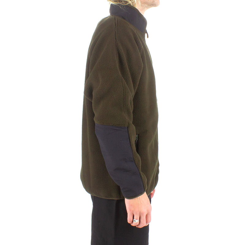 Gramicci Boa Fleece Jacket Olive
