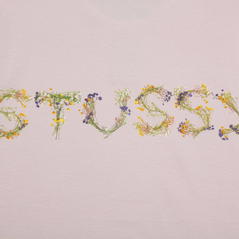 Stussy Bokay Pigment Dyed T-Shirt Blush