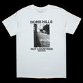 GX1000 Bomb Hills Not Countries T-Shirt Color : White