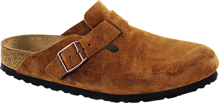 Boston Men's Soft Footbed Mink Suede