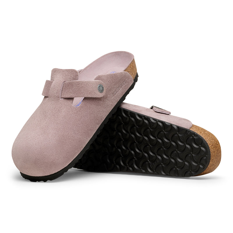 Boston Soft Footbed Faded Purple Suede