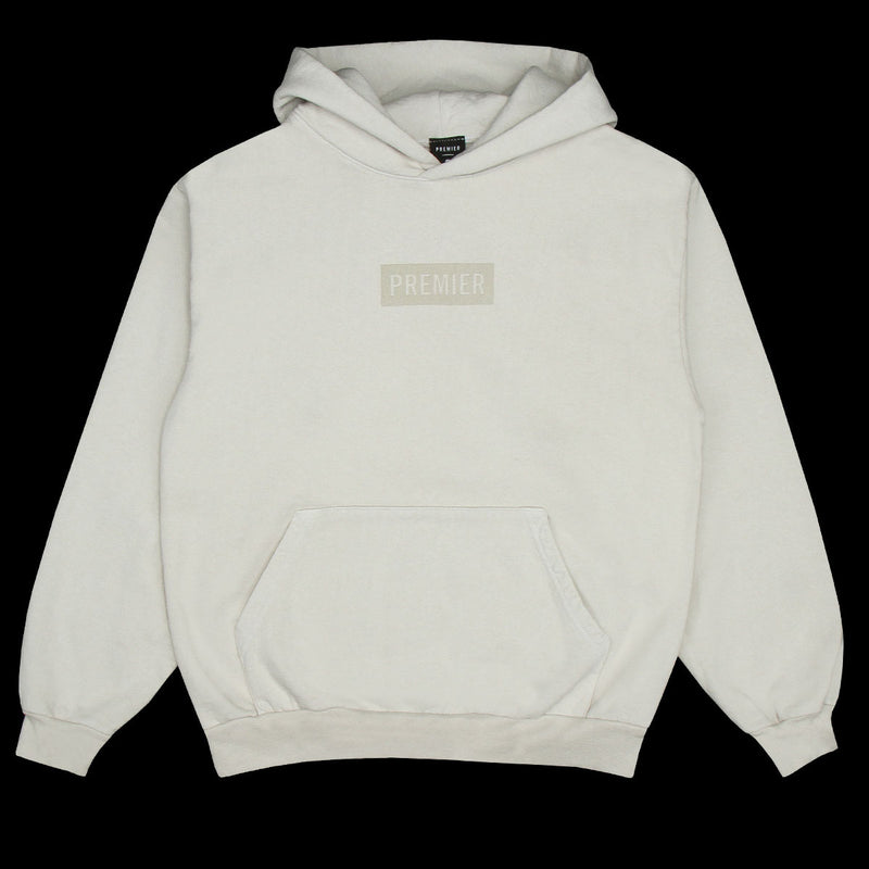 Premier Box Logo Hoodie Cement