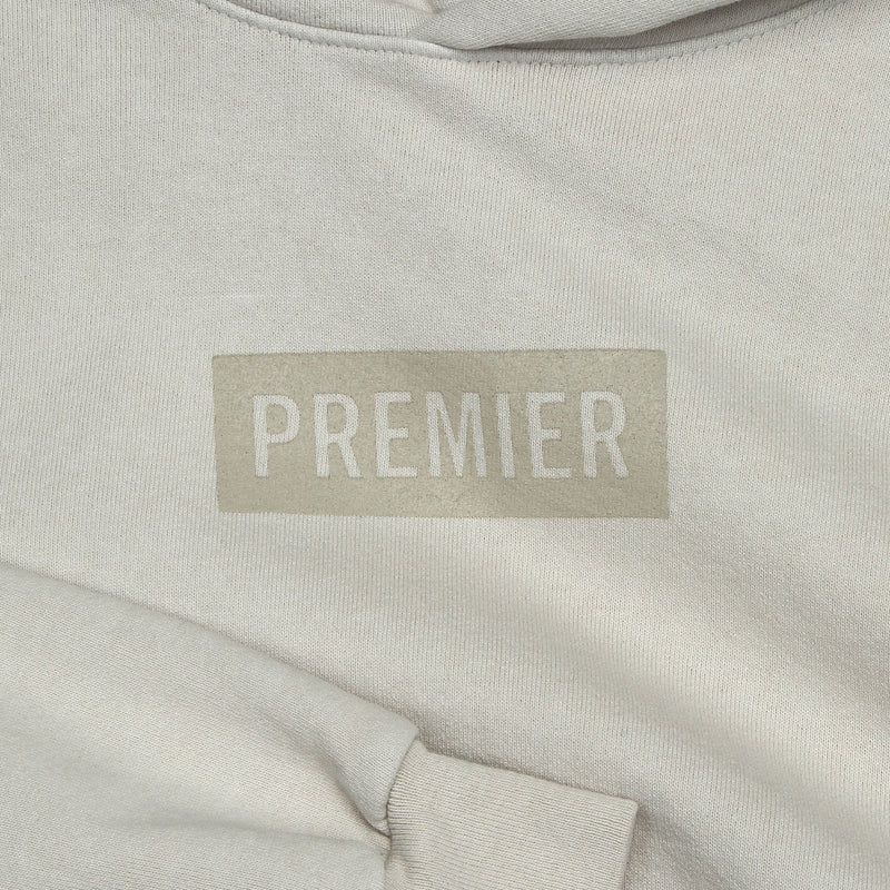 Premier Box Logo Hoodie Cement