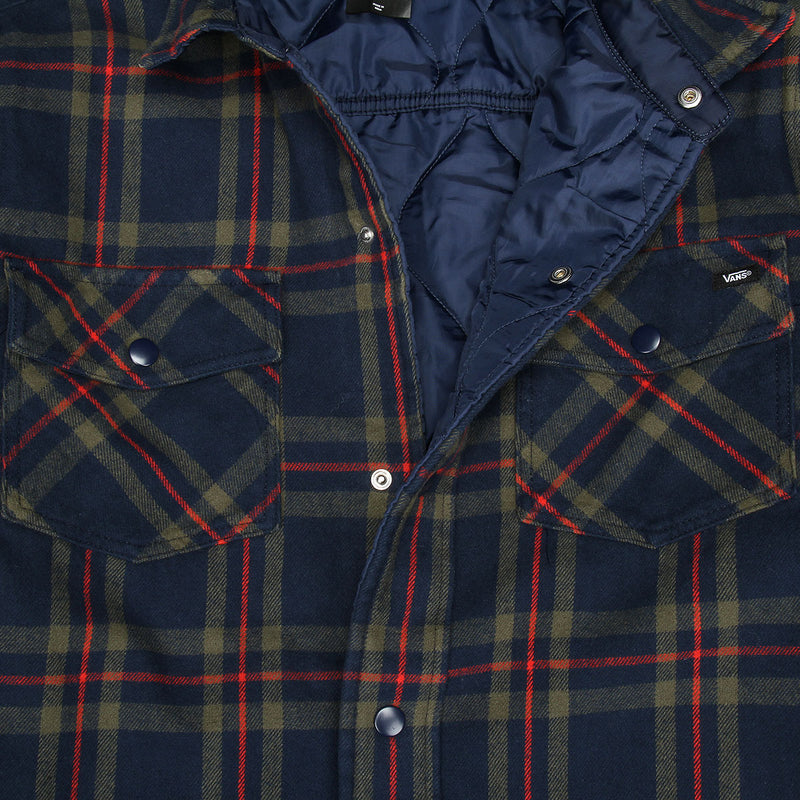 Vans Brickell Shirt Jacket Dress Blues
