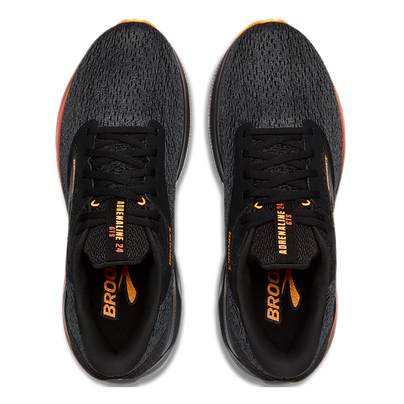 Brooks Adrenaline GTS 24 Black - Ebony - Burnt Sienna