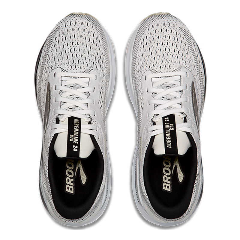 Brooks Adrenaline GTS 24 White - Black - Pelican