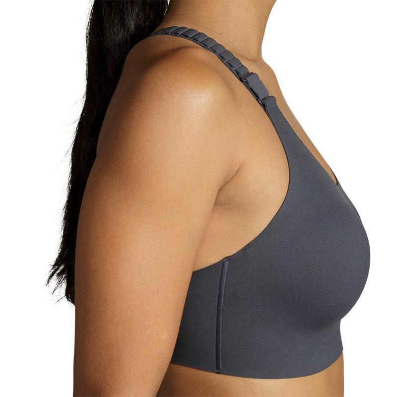 Brooks Dare Racerback Run Bra 2.0 - Asphalt