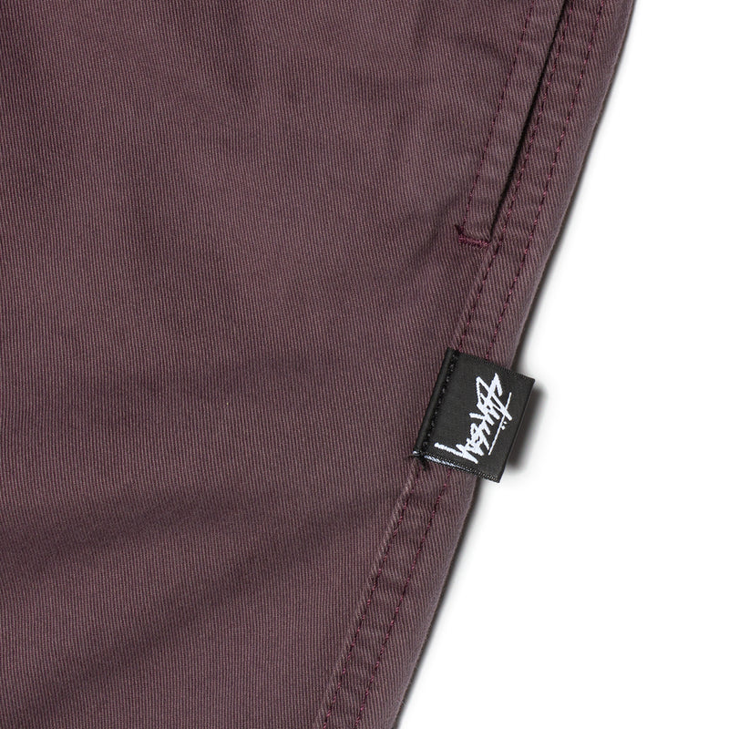 Stussy Brushed Beach Pant Wine