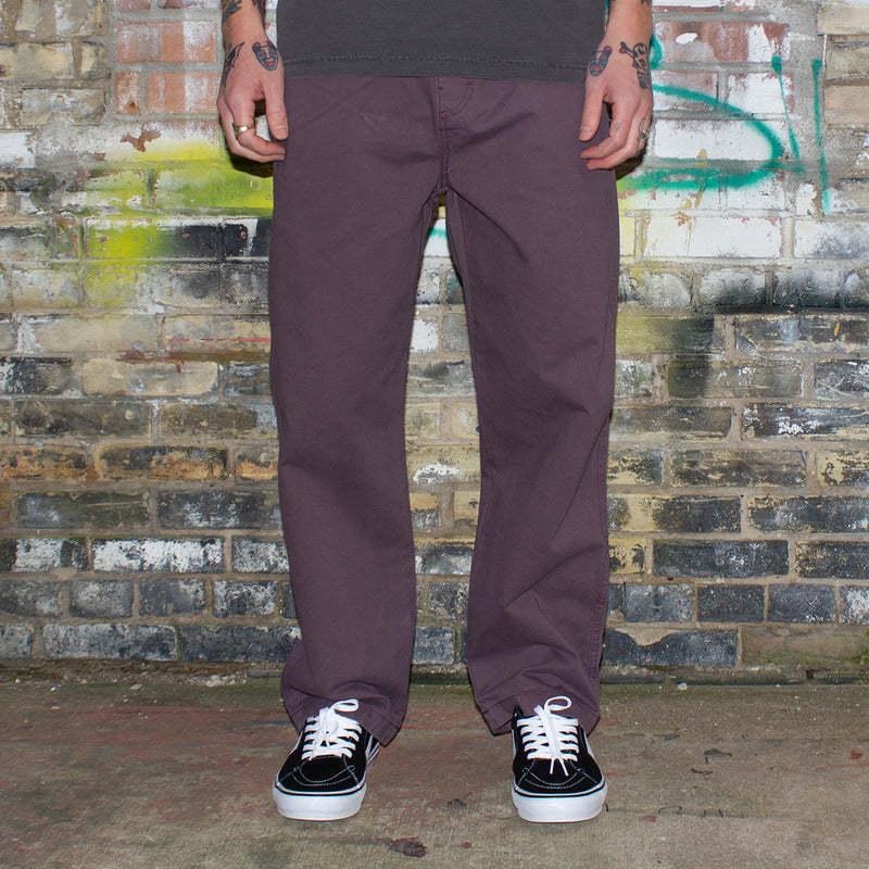 Stussy Brushed Beach Pant Wine