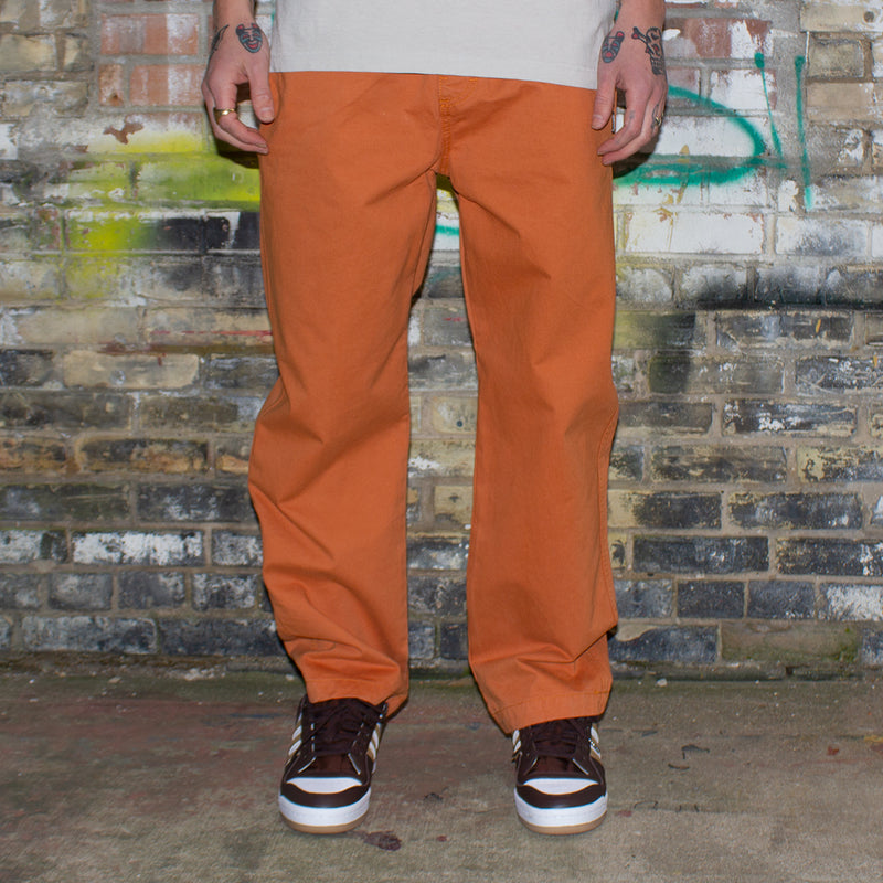 Stussy Brushed Beach Pant Rust  Edit alt text