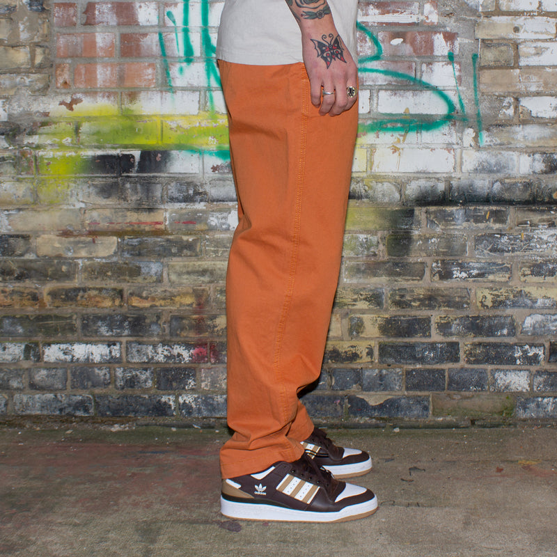 Stussy Brushed Beach Pant Rust  Edit alt text