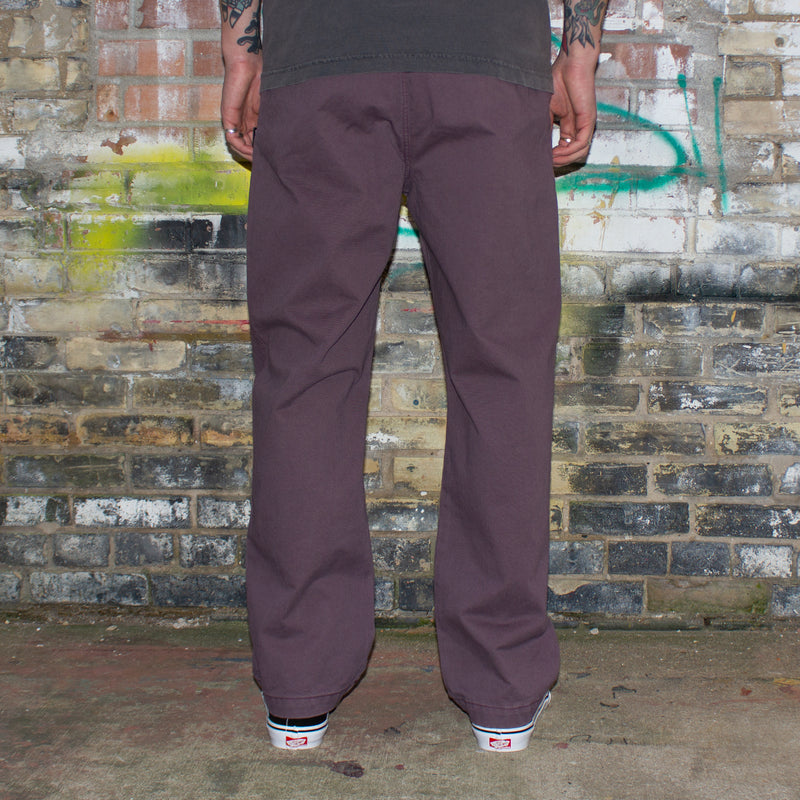 Stussy Brushed Beach Pant Wine