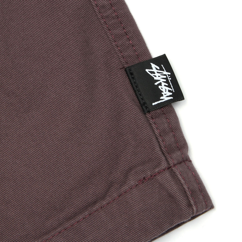 Stussy Brushed Beach Short Wine