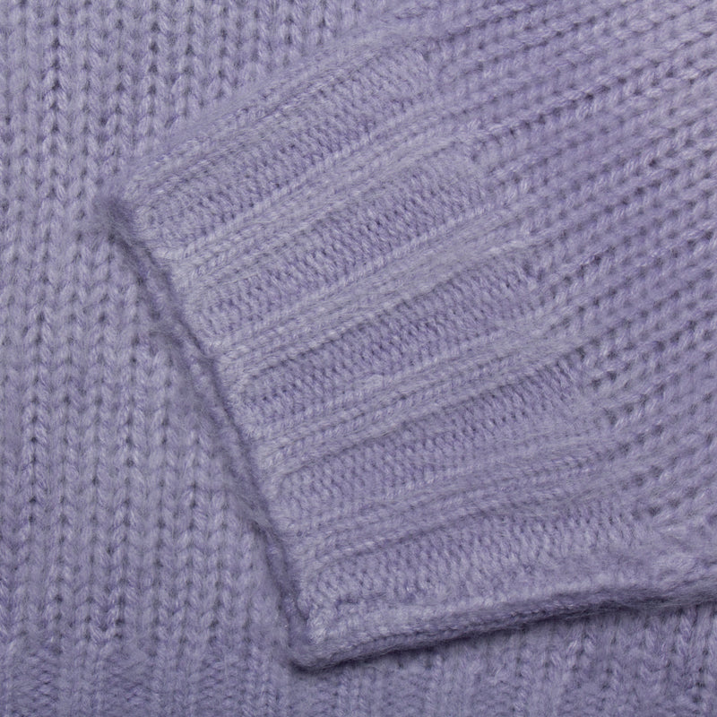 Stussy Brushed Cardigan Style # 117163 Color : Lavender