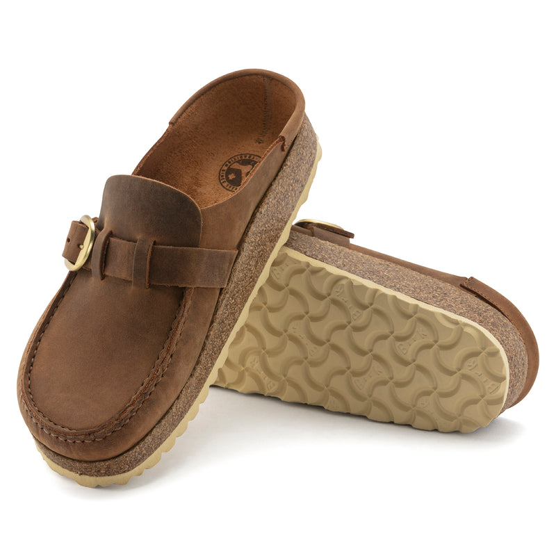 Buckley Cognac Oiled Leather
