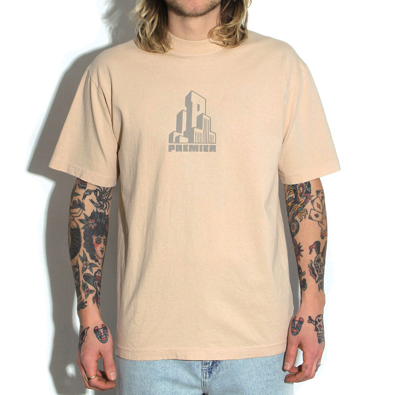 Premier Build T-Shirt Beige