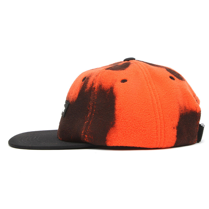 Fucking Awesome Burn Face 6 Panel Strapback Hat Orange / Black