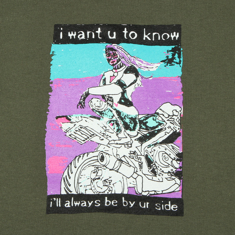 WKND By Your Side T-Shirt Olive