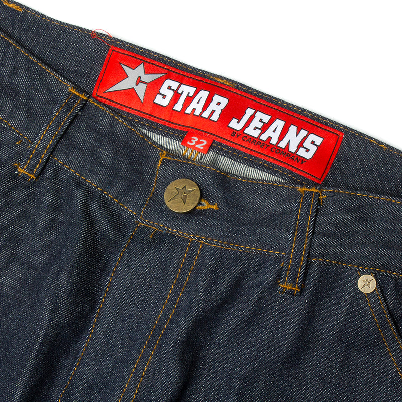 Carpet Company C-Star Double Knee Selvedge Jeans  Indigo