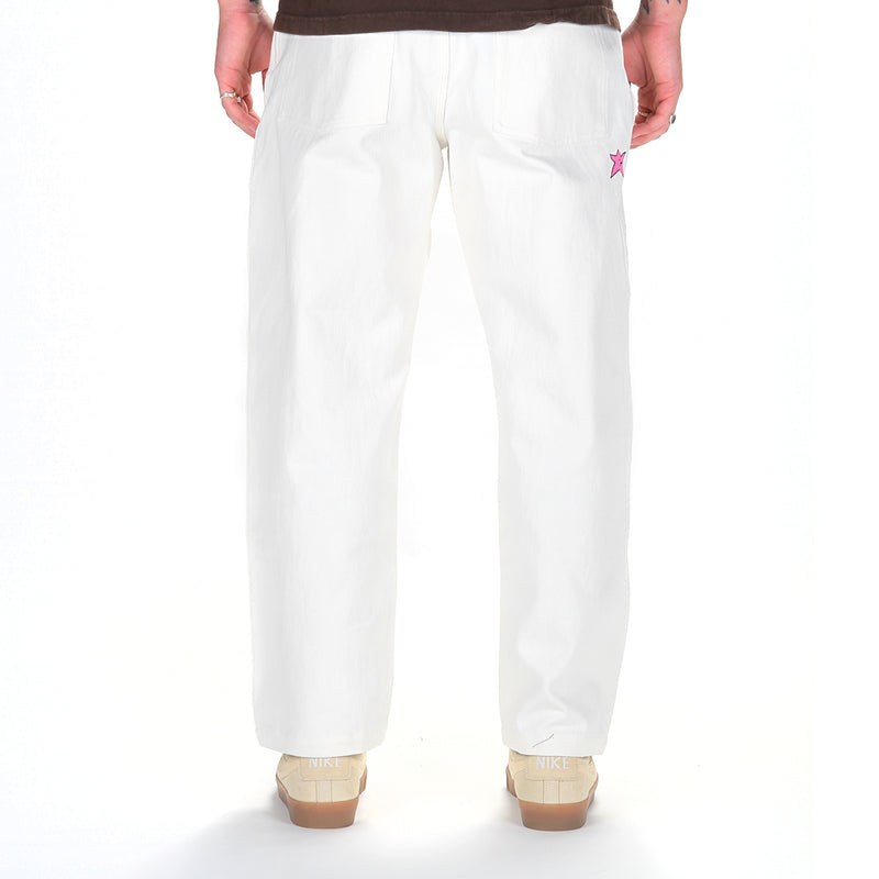 Carpet Company | C-Star Jeans Color : White Baggy Fit