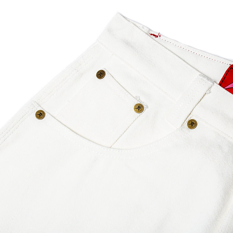 Carpet Company | C-Star Jeans Color : White Baggy Fit