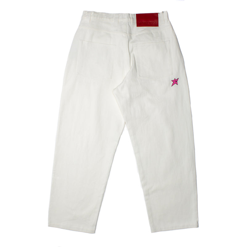 Carpet Company | C-Star Jeans Color : White Baggy Fit