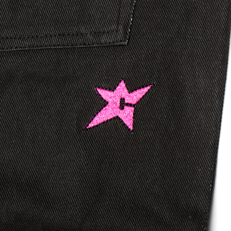 Carpet Company | C-Star Jeans Color : Black Baggy Fit