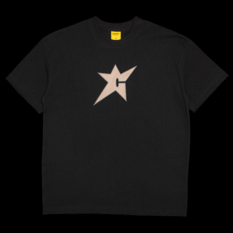 Carpet Company C-Star T-Shirt  Color : Black