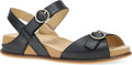 Candace Black Burnished Nappa