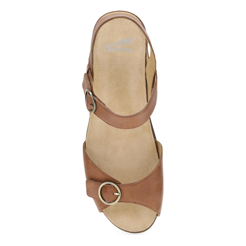 Top image of Candace Tan Burnished Nappa
