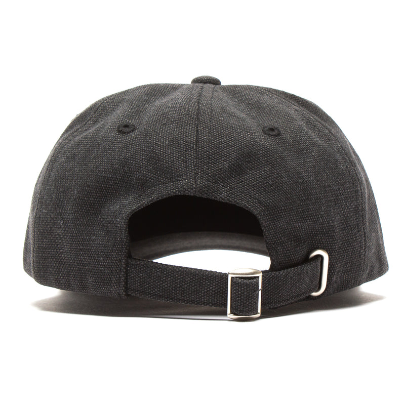 Stussy Canvas Big Basic Low Pro Hat : Black