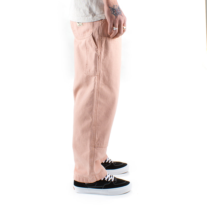 Stussy Canvas Work Pant Salmon  Edit alt text