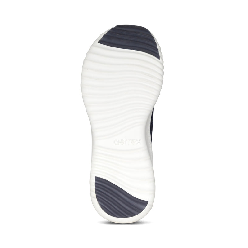 CARLY NAVY LACE-UP