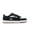 Men's Caven III sneakers, black suede with white panels and gum sole.