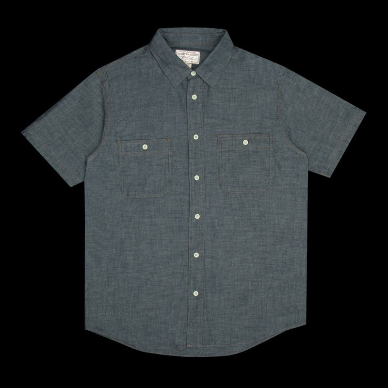 Filson Chambray S/S Shirt Indigo Chambray