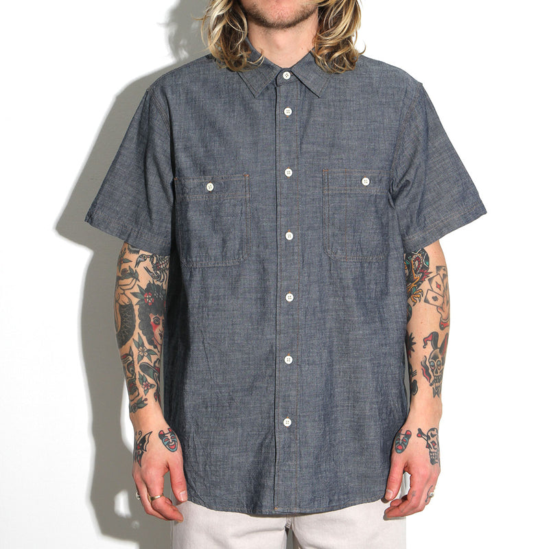 Filson Chambray S/S Shirt Indigo Chambray