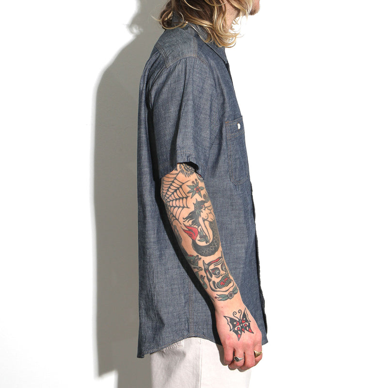 Filson Chambray S/S Shirt Indigo Chambray