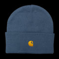 Carhartt WIP Chase Beanie Storm Blue / Gold