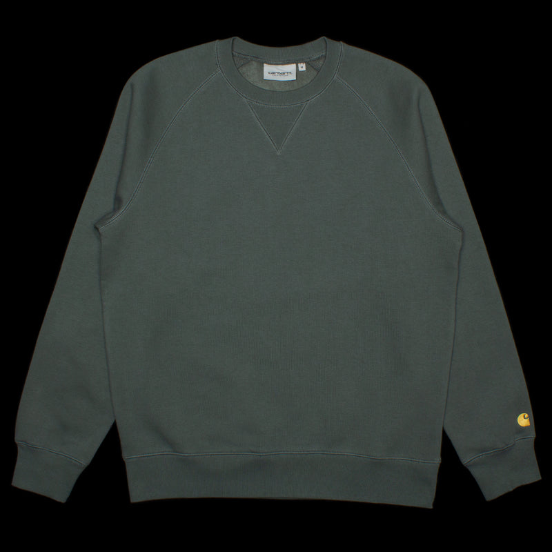 Carhartt WIP Chase Crewneck Sweatshirt  Jura / Gold