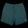 Carhartt WIP Chase Swim Trunk  Botanic / Gold