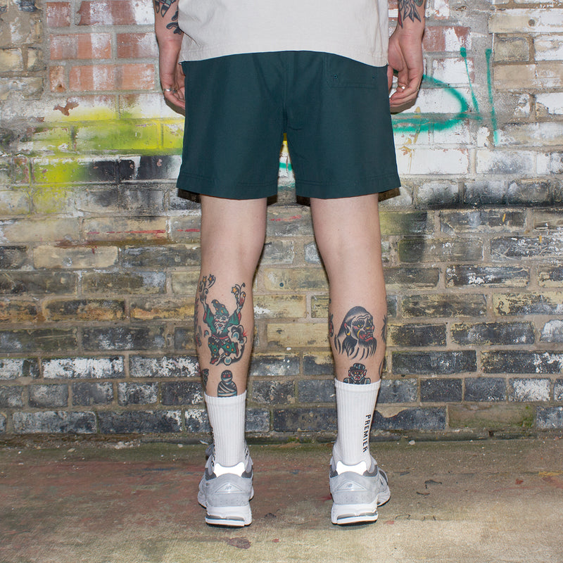 Carhartt WIP Chase Swim Trunk Botanic / Gold  Edit alt text
