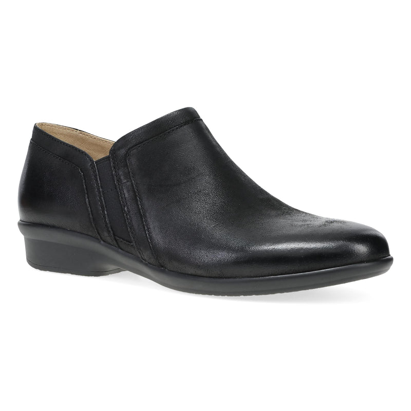 Primary image of Cheryl Wide Black Burnished Nubuck